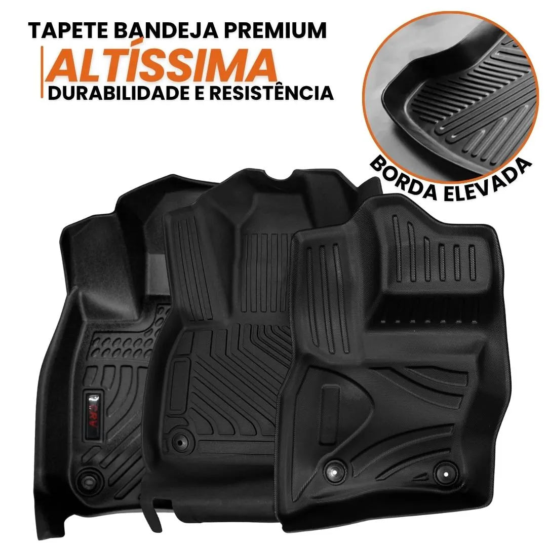 JOGO DE TAPETE BANDEJA PREMIUM AUDI Q5 SQ5 2018 A 2024 - COMPLETO