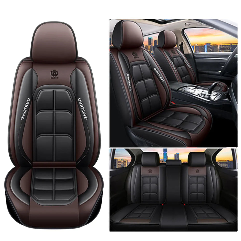 Kit Novren™ — Capas de Couro Premium + Tapetes e Capa de Volante GRÁTIS