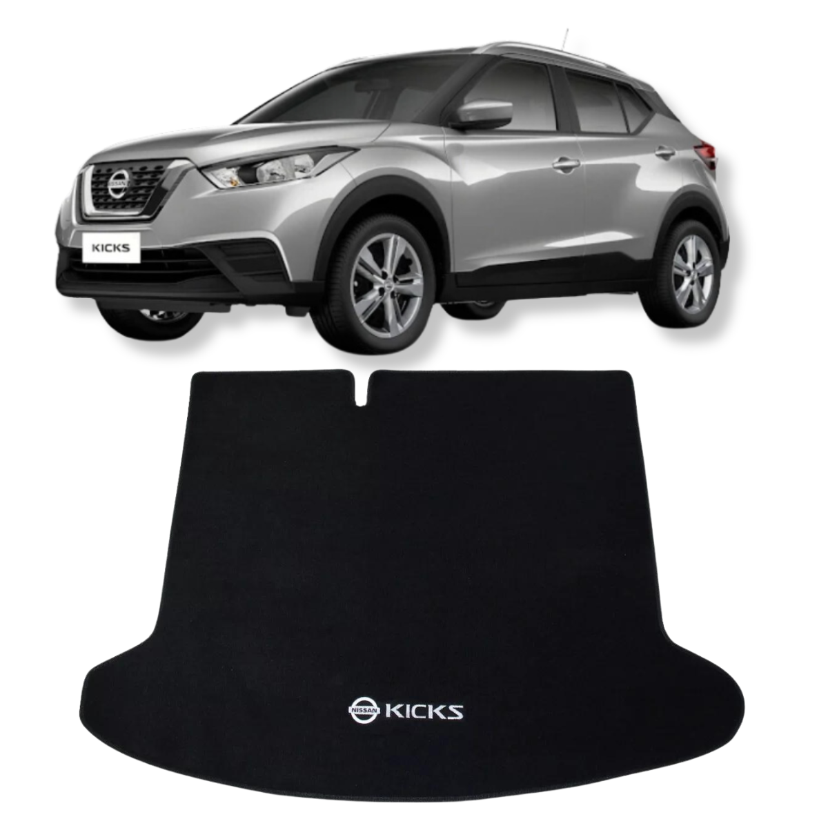 TAPETE PORTA MALAS CARPETE KICKS 2016 A 2025